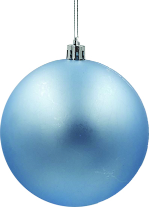 12cm Matte Ball - Pastel Blue