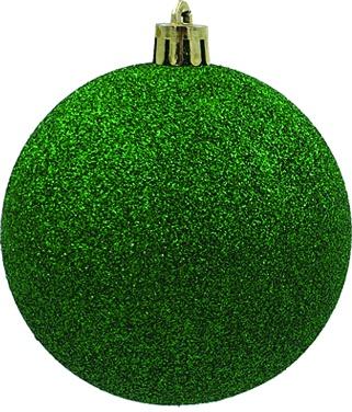 20cm Glitter ball green