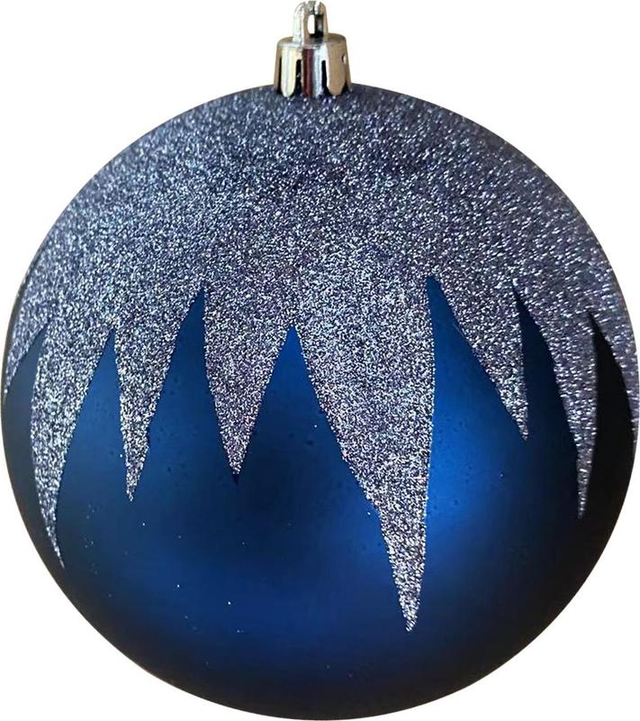 Glittered Matte Ball, 12cm
