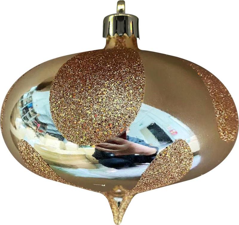 Glittered Shiny Drop, 15cm