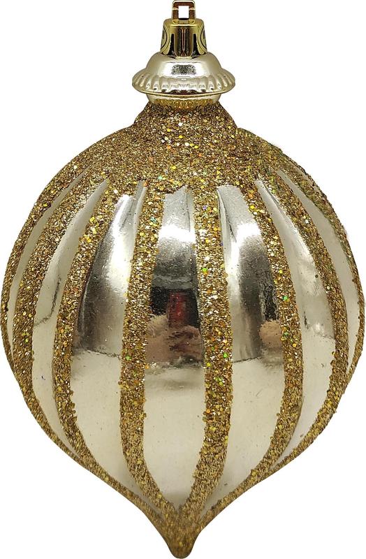 Glittered Shiny Drop, 15cm