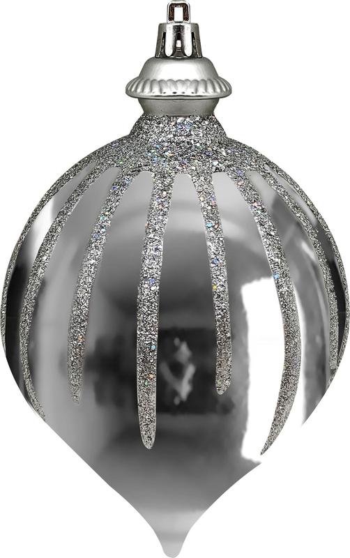 Glittered Shiny Drop, 15cm
