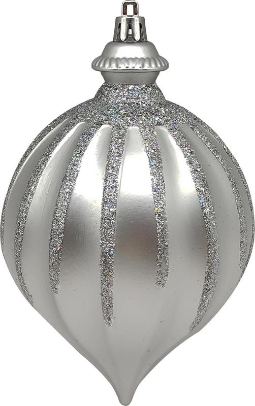 Glittered Matte Drop, 15cm