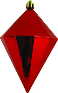 12.5cm Diamond Drop - Red
