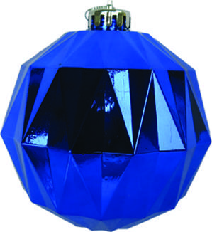 12cm Diamond Ball - Blue