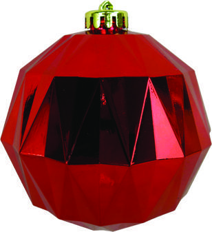 12cm Diamond Ball - Red