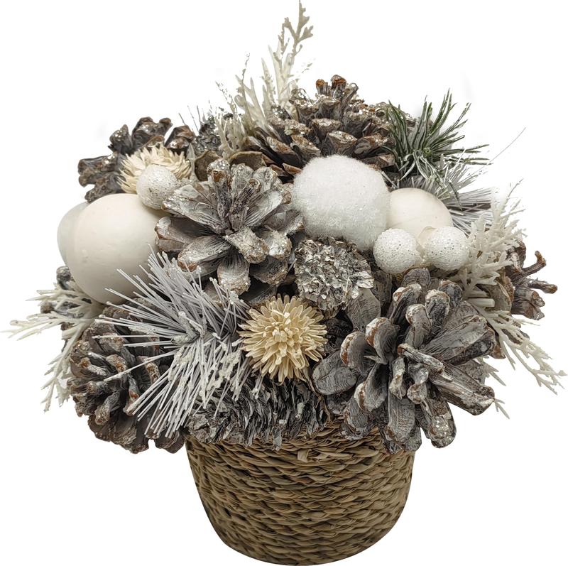 Pinecone Centerpiece, 19cm