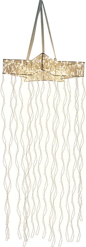Column Shower Lights, Warm White