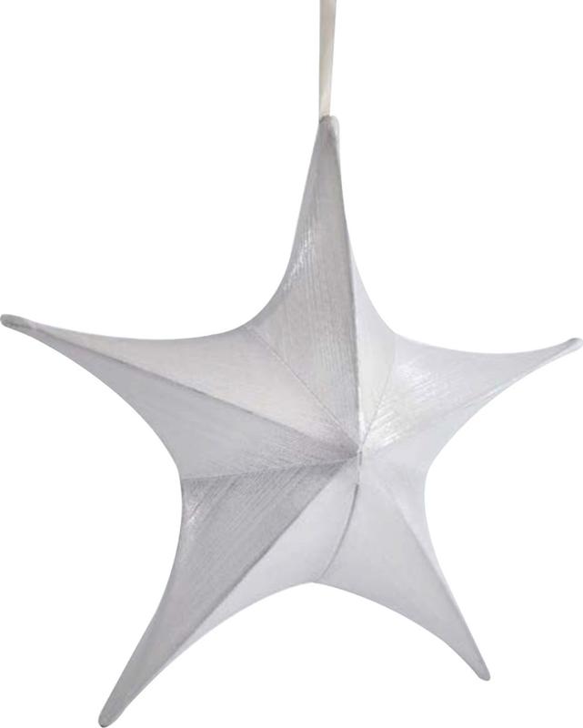 Collapsible Fabric Star, 95cm