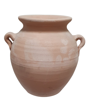 21cm High Traditional Arabic Clay Pot