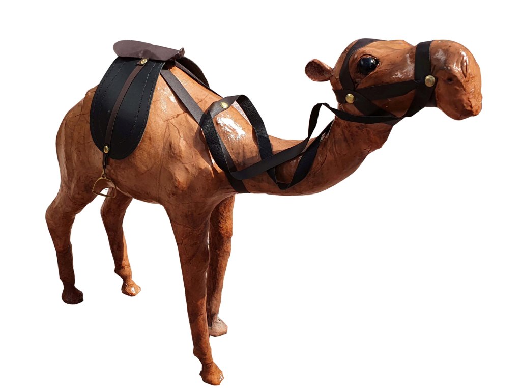 38cm Wooden Camel