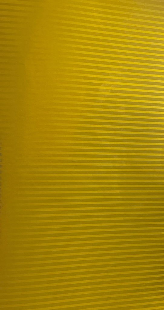 10m x 70cm Two-tone Glossy Gift Wrap - Gold