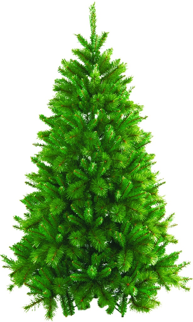 9' (2.7m) Mixed-branch Needle Tree, 156cm bottom diameter, 2100 Tips, PVC