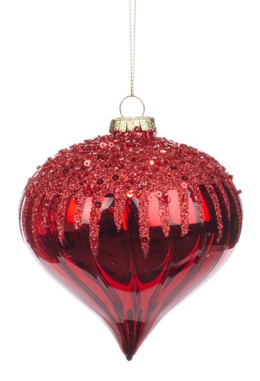 Sequin Glass Onion, 7.5cm