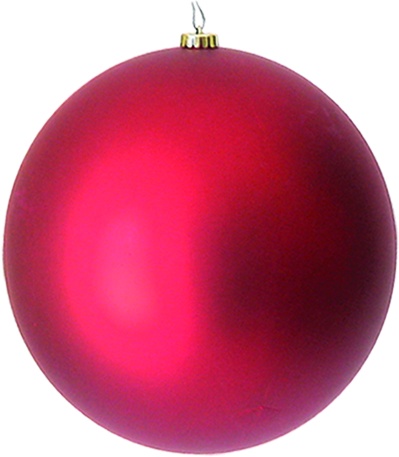 [CB400M-R] 40cm Matte Ball - Red
