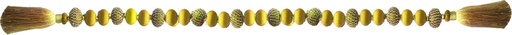 [HE079] 95cm Ball Garland w/ Tassels - Gold