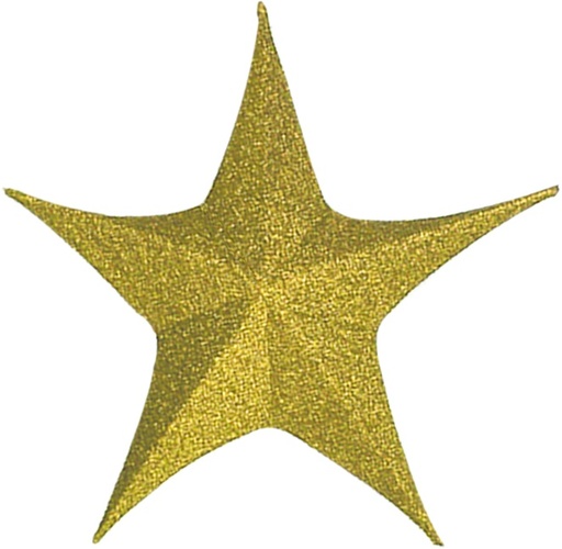 [S0003-GD] Collapsible Fabric Star, 95cm