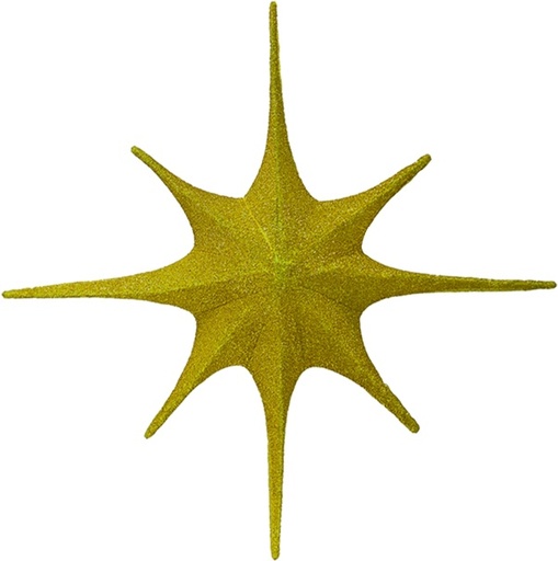[ZS85-GD] Collapsible Fabric 8-point Star, 85cm