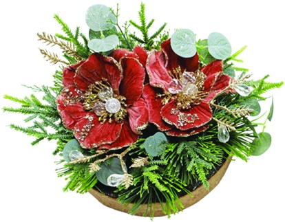 [EY175] Flower Centerpiece , 20.5cm
