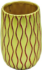 [RC009] Slim Pot with Glitter, 10cm
