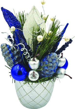 [REF094] Decorated Pot, 10cm
