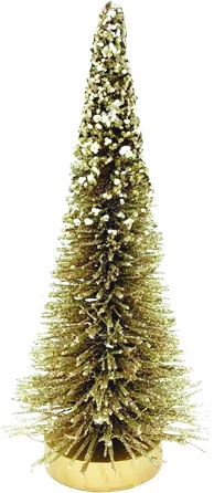 [SA061] 30cm Needle Tree - Champagne