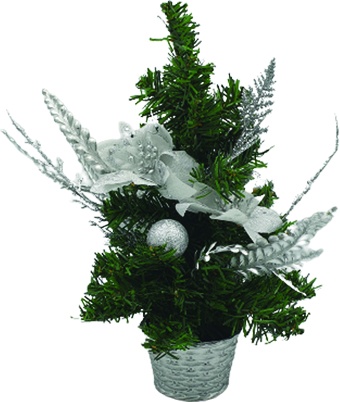 [LF163-S] Decorated Mini-tree, 30cm