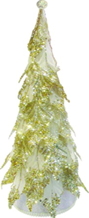 [6267] Fabric Mini Tree, 28cm