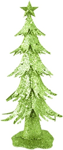 [A2098-50-CH] Glittered Metallic Tree, 50cm