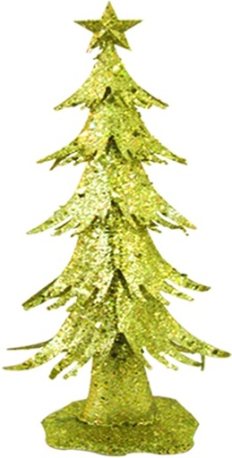 [A2098-50-GD] Glittered Metallic Tree, 50cm