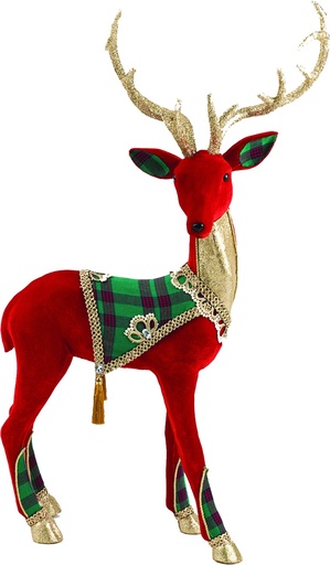 [LJ031] 55cm Deer - Red