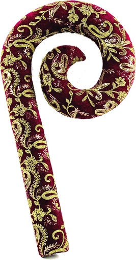 [LJ042] 80cm Candy Cane - Gold/Red
