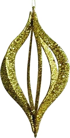 [AC743] Glittered 3D Onion, 20cm