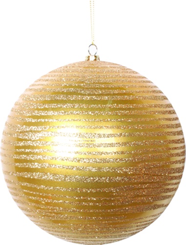 [AC779] Candy Apple Ball with Brushed Glitter, 12cm