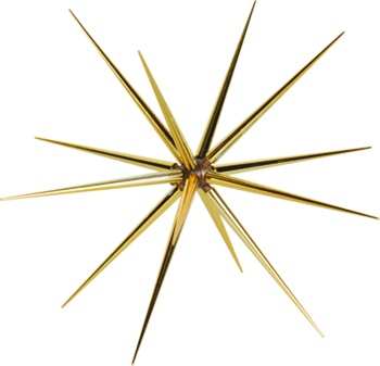 [AC763] Shiny Spiked Star, 20cm
