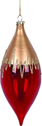 [AC788] Clear Shuttle with Glitter, 18cm