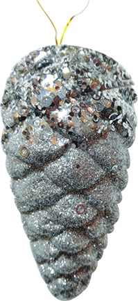 [EY108-S] Sequin Pinecone, 16cm