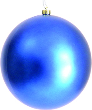 [CB080M-B] 8cm Matte Ball - Blue