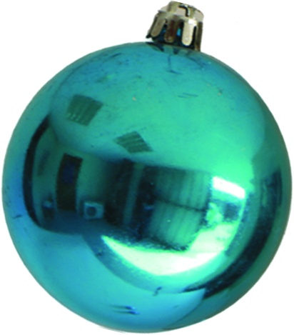 [CB200S-T] 20cm Shiny Ball - Turquoise