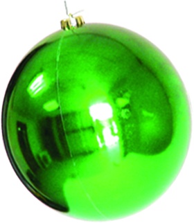 [CB080S-G] 8cm Shiny Ball - Green