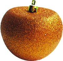 [JN088] Glittered Apple, 8cm