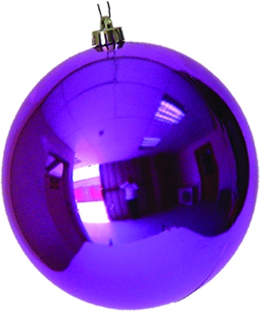 [CB030S-PL] 3cm Shiny Ball - Purple