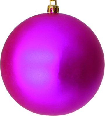 [CB200M-FU] 20cm Matte Ball - Fuchsia