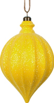 [AC726] Glittered Teardrop, 15cm