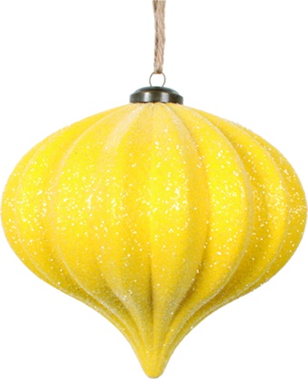 [AC728] Glittered Striped Onion, 12cm