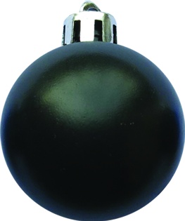 [CB150M-BK] 15cm Matte Ball - Black