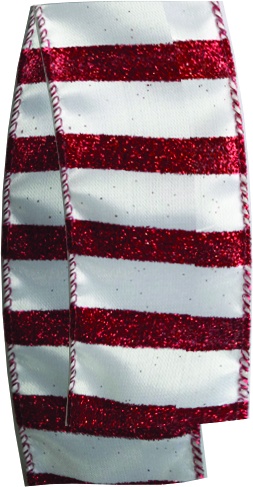 [YY013] Glittered Satin Ribbon, 9.1m