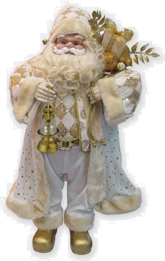 [TP003-24] Standing Santa with Lamp, 60cm