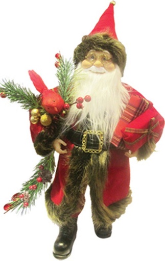 [TP039] Standing Santa, 45cm