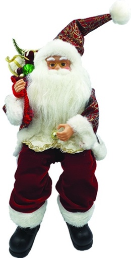 [TP050] Sitting Santa, 45cm